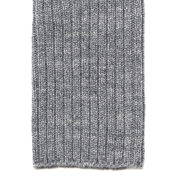  アームウォーマー ニット ロング 手袋 手首 かわいい おしゃれ アームカバー 長め レディース 冬 防寒 グレー グレイ 灰色 指なし手袋 ハンドウォーマー 保温 暖かい オフィス スマホ 無地 軽い 日本製 ブランド クロダ(KURODA)