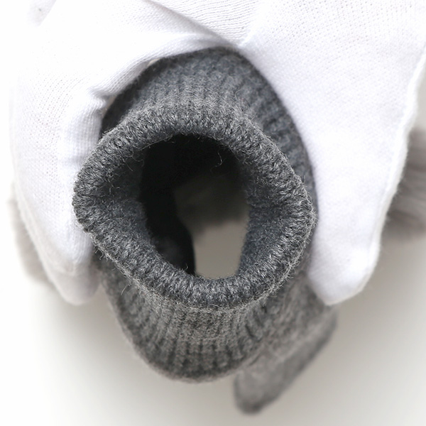  手袋 指なし レディース ハンドウォーマー フィンガーレス手袋 グローブ 防寒 冬 ファー 暖かい スマホ ダークグレー グレー グレイ 灰色 おしゃれ かわいい 指あき手袋 リブ ボア 女性 ブランド ファー付き 手袋 冷え性 クロダ(KURODA)