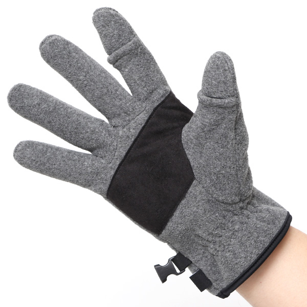  スマホ対応 手袋 メンズ 自転車 防寒 バイクグローブ フリース 手袋 アウトドア サイクルグローブ 軽い グレー グレイ 灰色 男性用 グローブ 冬 軽量 自転車 手袋 暖かい サイクリング 通勤 通学 おしゃれ 手袋 クロダ(KURODA)