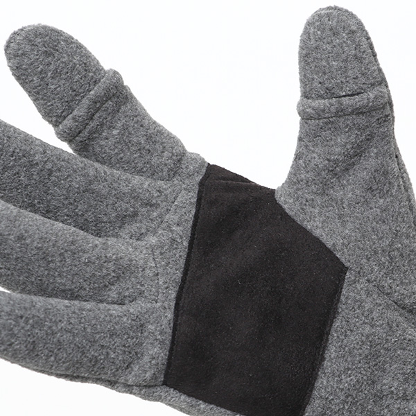  スマホ対応 手袋 メンズ 自転車 防寒 バイクグローブ フリース 手袋 アウトドア サイクルグローブ 軽い グレー グレイ 灰色 男性用 グローブ 冬 軽量 自転車 手袋 暖かい サイクリング 通勤 通学 おしゃれ 手袋 クロダ(KURODA)