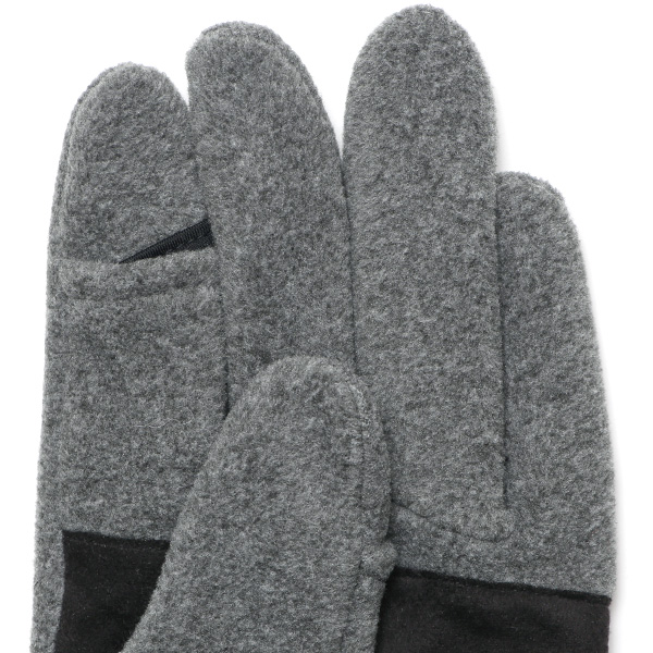  スマホ対応 手袋 メンズ 自転車 防寒 バイクグローブ フリース 手袋 アウトドア サイクルグローブ 軽い グレー グレイ 灰色 男性用 グローブ 冬 軽量 自転車 手袋 暖かい サイクリング 通勤 通学 おしゃれ 手袋 クロダ(KURODA)