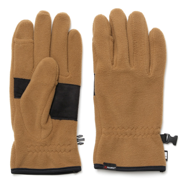 クロダ(KURODA) ペレック(PELLEK) 【MEN】 フリース バイク グローブ ベージュ