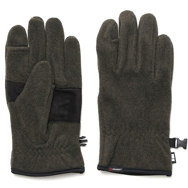 クロダ(KURODA) ペレック(PELLEK) 【MEN】 フリース バイク グローブ カーキ