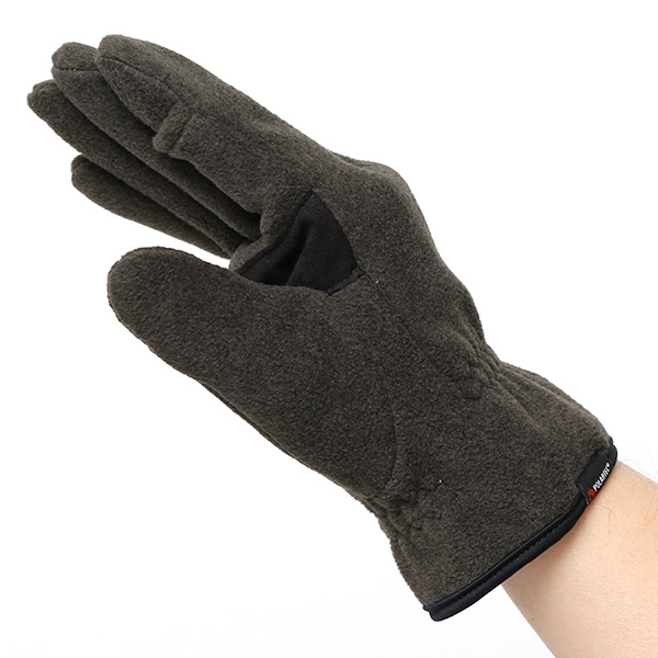  スマホ対応 手袋 メンズ 自転車 防寒 バイクグローブ フリース 手袋 アウトドア サイクルグローブ 軽い グリーン 緑色 男性用 グローブ 冬 軽量 自転車 手袋 暖かい サイクリング 通勤 通学 おしゃれ 手袋 クロダ(KURODA)