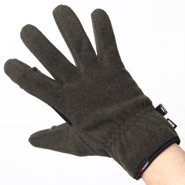  スマホ対応 手袋 メンズ 自転車 防寒 バイクグローブ フリース 手袋 アウトドア サイクルグローブ 軽い グリーン 緑色 男性用 グローブ 冬 軽量 自転車 手袋 暖かい サイクリング 通勤 通学 おしゃれ 手袋 クロダ(KURODA)