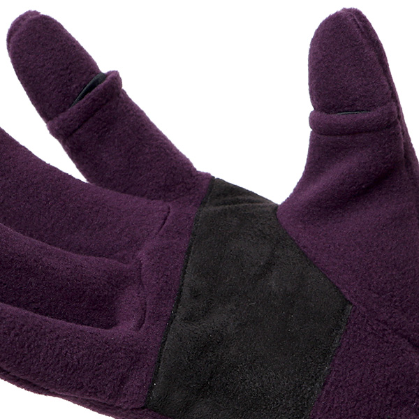  スマホ対応 手袋 メンズ 自転車 防寒 バイクグローブ フリース 手袋 アウトドア サイクルグローブ 軽い パープル 紫色 男性用 グローブ 冬 軽量 自転車 手袋 暖かい サイクリング 通勤 通学 おしゃれ 手袋 クロダ(KURODA)