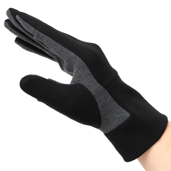 手袋 メンズ ウォーキング手袋 ジョギング グローブ 保温 伸縮性あり スマホ タッチパネル 手袋 春 秋 ブラック 黒 黒色 おしゃれ ランニング アウトドア スポーツ 散歩 手袋 軽量 ブランド クロダ(KURODA) ペレック(PELLEK)
