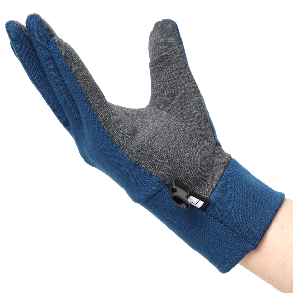 手袋 メンズ ウォーキング手袋 ジョギング グローブ 保温 伸縮性あり スマホ タッチパネル 手袋 春 秋 ブルー ネイビー 青色 おしゃれ ランニング アウトドア スポーツ 散歩 手袋 軽量 ブランド クロダ(KURODA) ペレック(PELLEK)