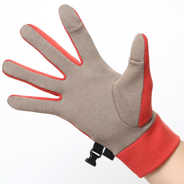  手袋 メンズ ウォーキング手袋 ジョギング グローブ 保温 伸縮性あり スマホ タッチパネル 手袋 春 秋 オレンジ 橙色 おしゃれ ランニング アウトドア スポーツ 散歩 手袋 軽量 ブランド クロダ(KURODA) ペレック(PELLEK)