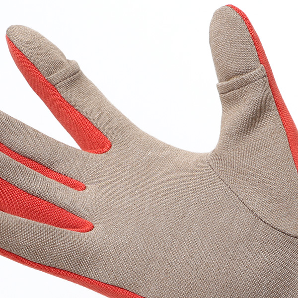  手袋 メンズ ウォーキング手袋 ジョギング グローブ 保温 伸縮性あり スマホ タッチパネル 手袋 春 秋 オレンジ 橙色 おしゃれ ランニング アウトドア スポーツ 散歩 手袋 軽量 ブランド クロダ(KURODA) ペレック(PELLEK)