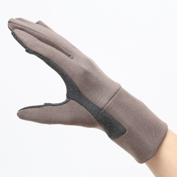  手袋 レディース ウォーキング手袋 ジョギング グローブ 保温 伸縮性あり スマホ タッチパネル 手袋 グレー グレイ 灰色 おしゃれ ランニング アウトドア スポーツ 散歩 手袋 軽量 ブランド クロダ(KURODA) ペレック(PELLEK)