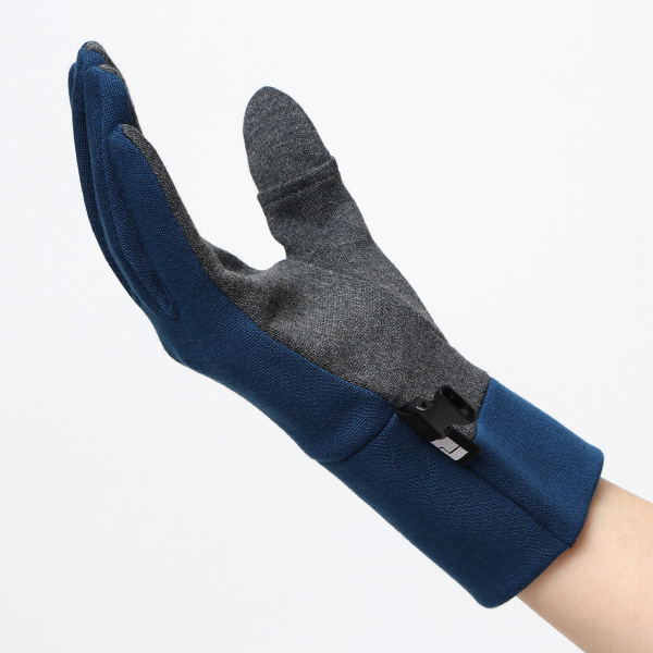  手袋 レディース ウォーキング手袋 ジョギング グローブ 保温 伸縮性あり スマホ タッチパネル 手袋 ブルー ネイビー 青色 おしゃれ ランニング アウトドア スポーツ 散歩 手袋 軽量 ブランド クロダ(KURODA) ペレック(PELLEK)