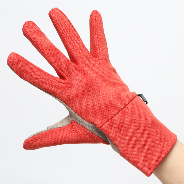  手袋 レディース ウォーキング手袋 ジョギング グローブ 保温 伸縮性あり スマホ タッチパネル 手袋 オレンジ 橙色 おしゃれ ランニング アウトドア スポーツ 散歩 手袋 軽量 ブランド クロダ(KURODA) ペレック(PELLEK)