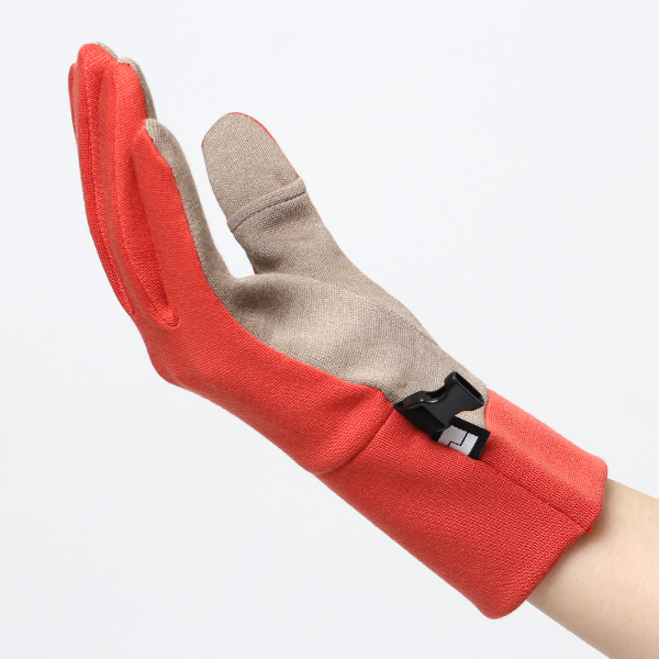  手袋 レディース ウォーキング手袋 ジョギング グローブ 保温 伸縮性あり スマホ タッチパネル 手袋 オレンジ 橙色 おしゃれ ランニング アウトドア スポーツ 散歩 手袋 軽量 ブランド クロダ(KURODA) ペレック(PELLEK)