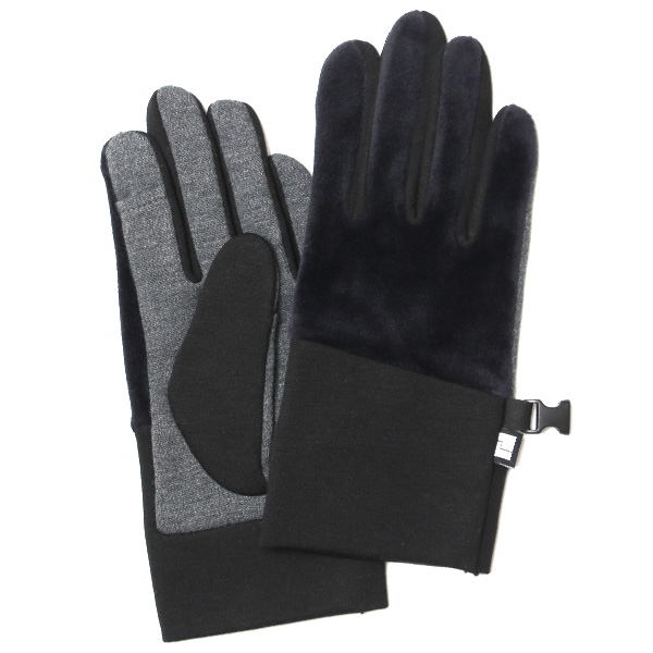 クロダ(KURODA) ペレック(PELLEK) 【MEN】 ウォーキング グローブ (ベロアタイプ) ブラック