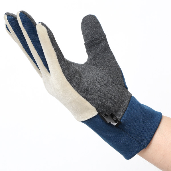  手袋 メンズ ウォーキング手袋 ジョギング グローブ 保温 伸縮性あり スマホ タッチパネル 手袋 春 秋 ブルー ネイビー 青色 おしゃれ ランニング アウトドア スポーツ 散歩 手袋 軽量 ブランド クロダ(KURODA) ペレック(PELLEK)