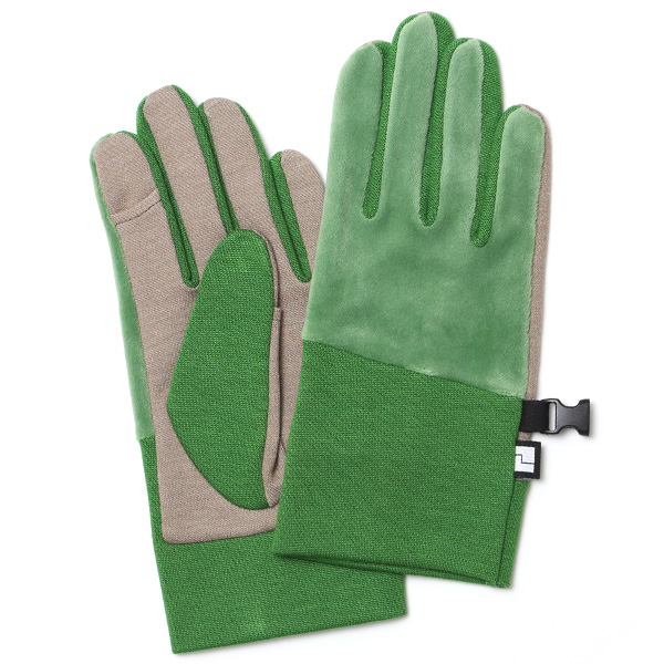 クロダ(KURODA) ペレック(PELLEK) 【MEN】 ウォーキング グローブ (ベロアタイプ) グリーン