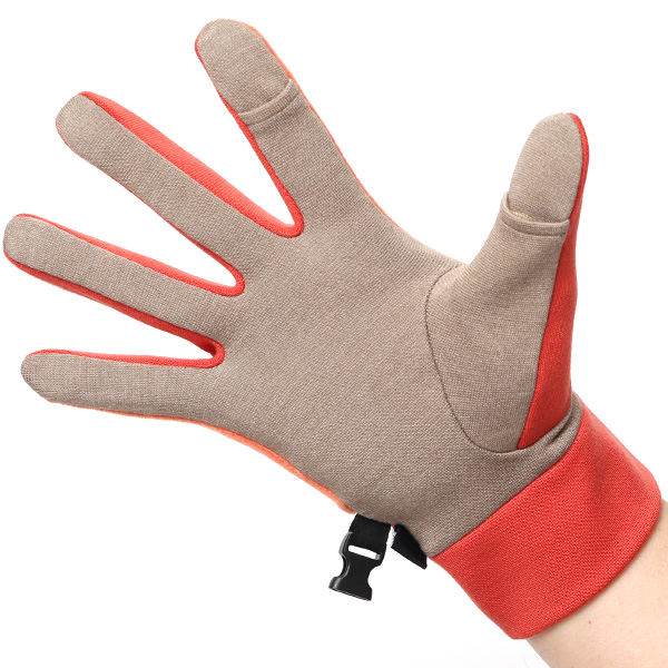  手袋 メンズ ウォーキング手袋 ジョギング グローブ 保温 伸縮性あり スマホ タッチパネル 手袋 春 秋 オレンジ 橙色 おしゃれ ランニング アウトドア スポーツ 散歩 手袋 軽量 ブランド クロダ(KURODA) ペレック(PELLEK)