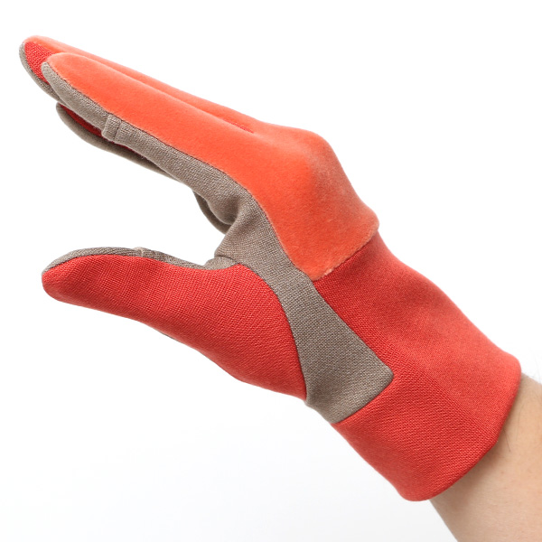  手袋 メンズ ウォーキング手袋 ジョギング グローブ 保温 伸縮性あり スマホ タッチパネル 手袋 春 秋 オレンジ 橙色 おしゃれ ランニング アウトドア スポーツ 散歩 手袋 軽量 ブランド クロダ(KURODA) ペレック(PELLEK)