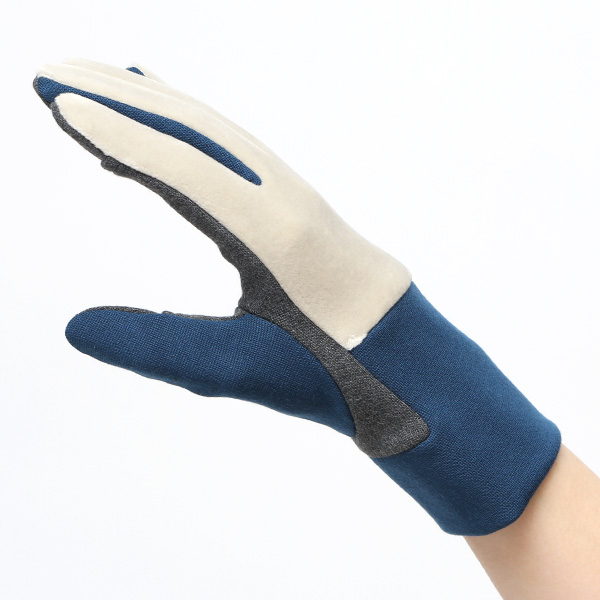 手袋 レディース ウォーキング手袋 ジョギング グローブ 保温 伸縮性あり スマホ タッチパネル 手袋 ブルー ネイビー 青色 おしゃれ ランニング アウトドア スポーツ 散歩 手袋 軽量 ブランド クロダ(KURODA) ペレック(PELLEK)