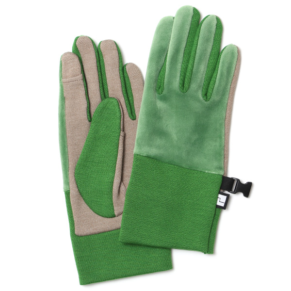 クロダ(KURODA) ペレック(PELLEK) 【WOMEN】 ウォーキング グローブ (ベロアタイプ) グリーン