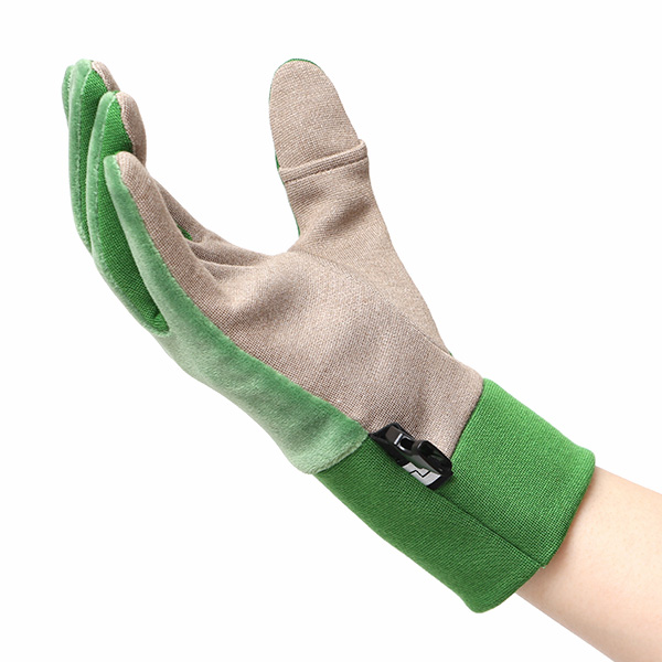  手袋 レディース ウォーキング手袋 ジョギング グローブ 保温 伸縮性あり スマホ タッチパネル 手袋 グリーン 緑色 おしゃれ ランニング アウトドア スポーツ 散歩 手袋 軽量 ブランド クロダ(KURODA) ペレック(PELLEK)