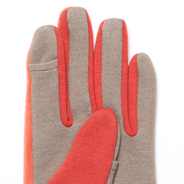  手袋 レディース ウォーキング手袋 ジョギング グローブ 保温 伸縮性あり スマホ タッチパネル 手袋 オレンジ 橙色 おしゃれ ランニング アウトドア スポーツ 散歩 手袋 軽量 ブランド クロダ(KURODA) ペレック(PELLEK)