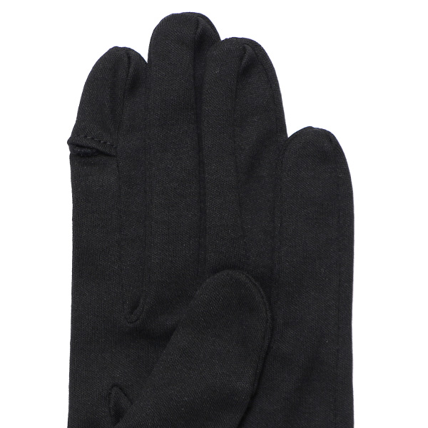 UVカット UV手袋 スマホ 手袋 レディース オーガニックコットン uvケア 紫外線 日焼け止め コットン 綿 ブラック 黒 黒色 ハンドカバー 女性 日焼け対策 夏 手袋 外出 室内 日焼防止 プレゼント ハンドケア クロダ(KURODA)