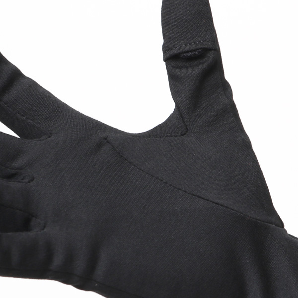  UVカット UV手袋 スマホ 手袋 レディース オーガニックコットン uvケア 紫外線 日焼け止め コットン 綿 ブラック 黒 黒色 アームカバー 女性 日焼け対策 夏 手袋 外出 室内 日焼防止 プレゼント ハンドケア クロダ(KURODA)