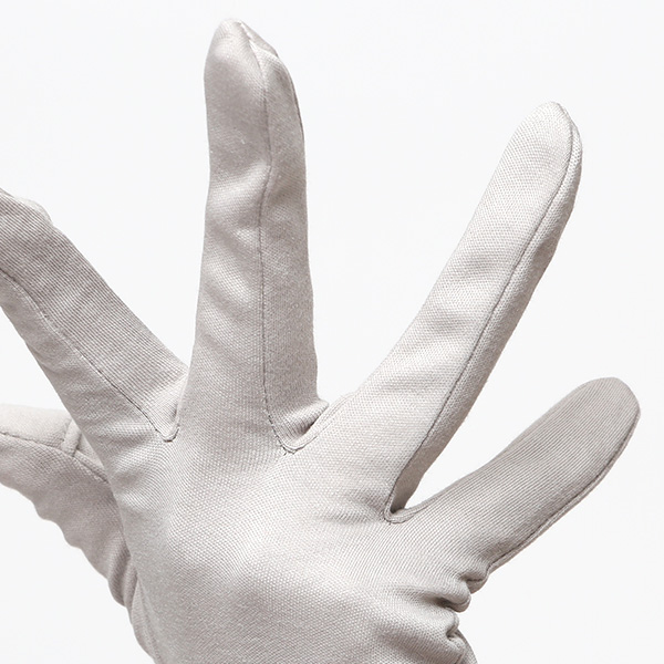  UVカット UV手袋 スマホ 手袋 レディース オーガニックコットン uvケア 紫外線 日焼け止め コットン 綿 ライトグレー グレー グレイ 灰色 アームカバー 女性 日焼け対策 夏 手袋 外出 室内 日焼防止 プレゼント ハンドケア クロダ(KURODA)