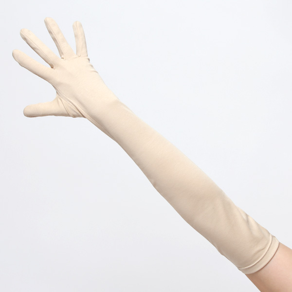  UVカット UV手袋 スマホ 手袋 レディース オーガニックコットン uvケア 紫外線 日焼け止め コットン 綿 ベージュ 肌色 アームカバー 女性 日焼け対策 夏 手袋 外出 室内 日焼防止 プレゼント ハンドケア クロダ(KURODA)