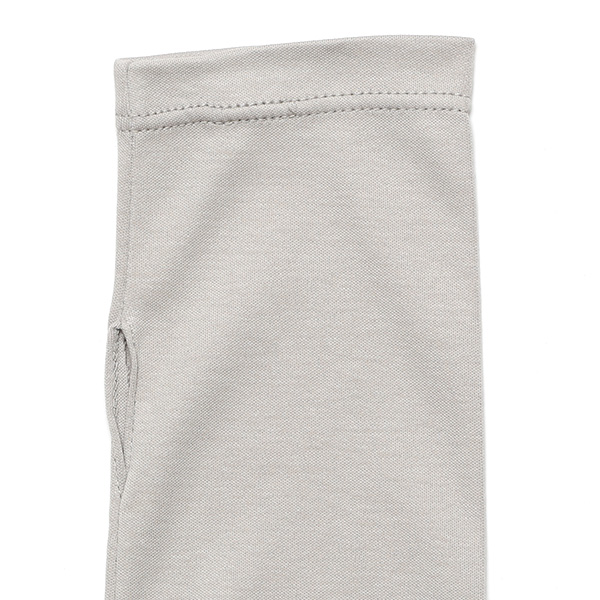  アームカバー UVカット ロング コットン 日焼け防止 紫外線対策 オーガニックコットン UVケア 手袋 外出 ライトグレー グレー グレイ 灰色 ロング丈 オシャレ ドライブ 日焼け アームカバー プレゼント 女友達 コットン 手袋 クロダ(KURODA)