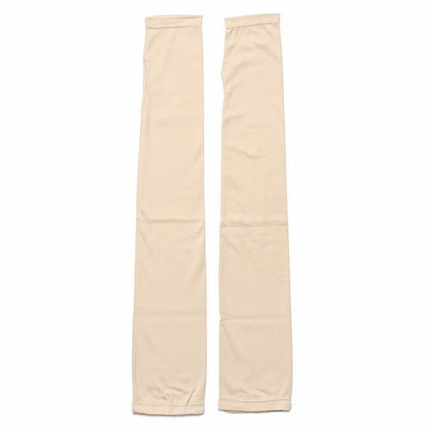 クロダ(KURODA) 【WOMEN】 オーガニックコットン UVカット アームカバー / ロング ベージュ