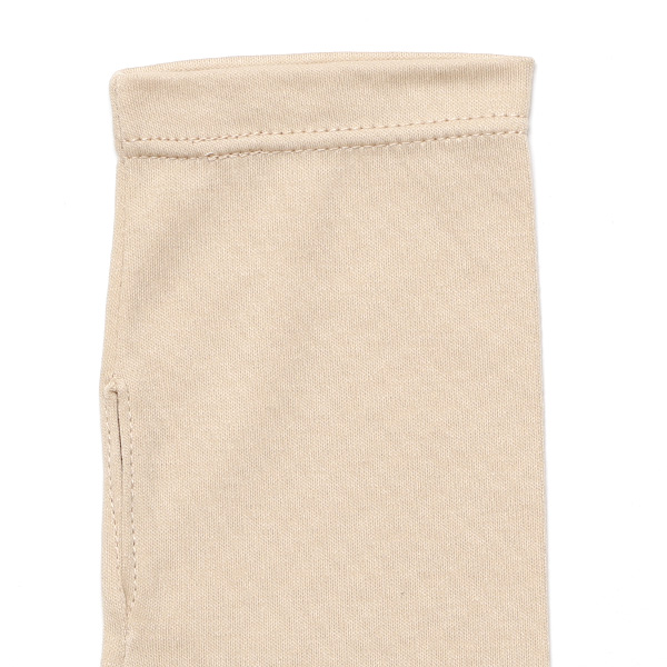  アームカバー UVカット ロング コットン 日焼け防止 紫外線対策 オーガニックコットン UVケア 手袋 外出 ベージュ 肌色 ロング丈 オシャレ ドライブ 日焼け アームカバー プレゼント 女友達 コットン 手袋 クロダ(KURODA)