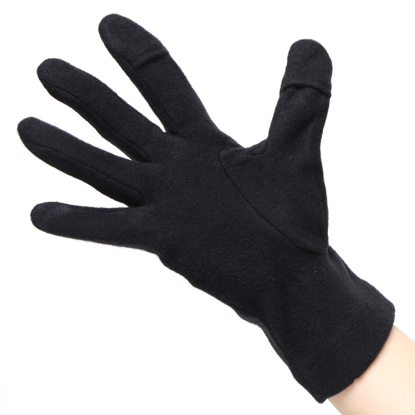  ナイト手袋 おやすみ 手袋 ハンドケア レディース 保湿 潤い 睡眠 就寝 手袋 保温 発熱 やわらかい ブラック 黒 黒色 手荒れ 暖かい 女性 プレゼント ギフト 母の日 妻 彼女 抗菌 グローブ スマホ対応 クロダ(KURODA)