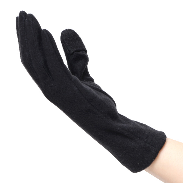  ナイト手袋 おやすみ 手袋 ハンドケア レディース 保湿 潤い 睡眠 就寝 手袋 保温 発熱 やわらかい ブラック 黒 黒色 手荒れ 暖かい 女性 プレゼント ギフト 母の日 妻 彼女 抗菌 グローブ スマホ対応 クロダ(KURODA)