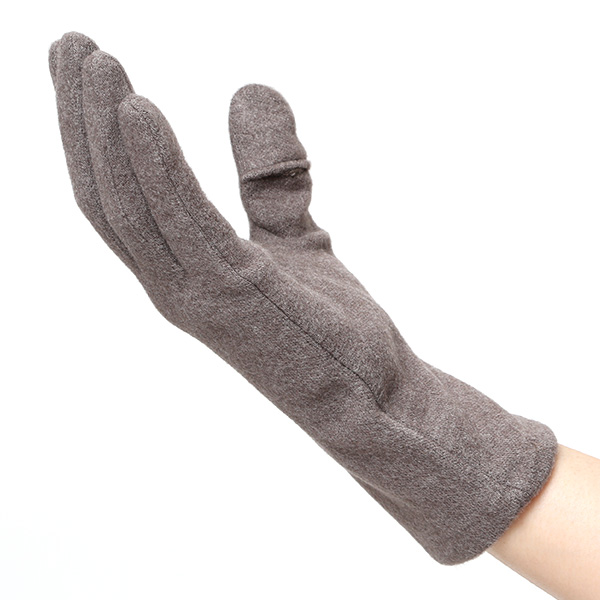  ナイト手袋 おやすみ 手袋 ハンドケア レディース 保湿 潤い 睡眠 就寝 手袋 保温 発熱 やわらかい ブラウン 茶 茶色 手荒れ 暖かい 女性 プレゼント ギフト 母の日 妻 彼女 抗菌 グローブ スマホ対応 クロダ(KURODA)