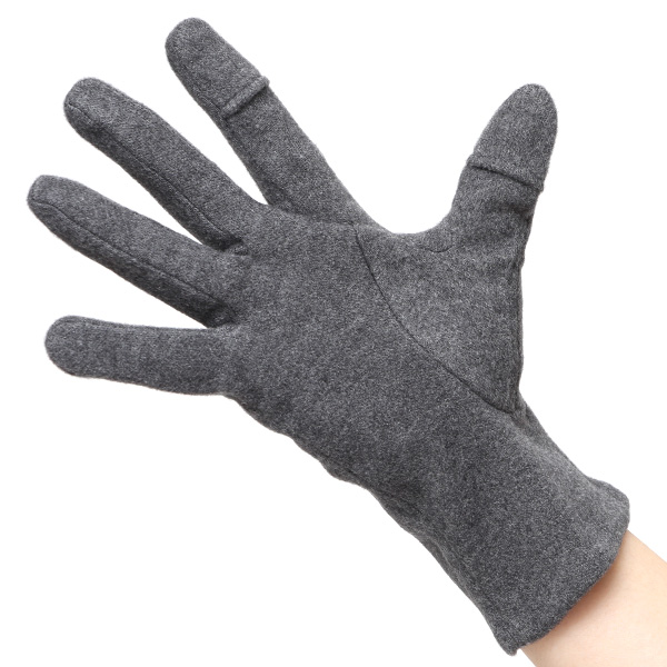  ナイト手袋 おやすみ 手袋 ハンドケア レディース 保湿 潤い 睡眠 就寝 手袋 保温 発熱 やわらかい グレー グレイ 灰色 手荒れ 暖かい 女性 プレゼント ギフト 母の日 妻 彼女 抗菌 グローブ スマホ対応 クロダ(KURODA)