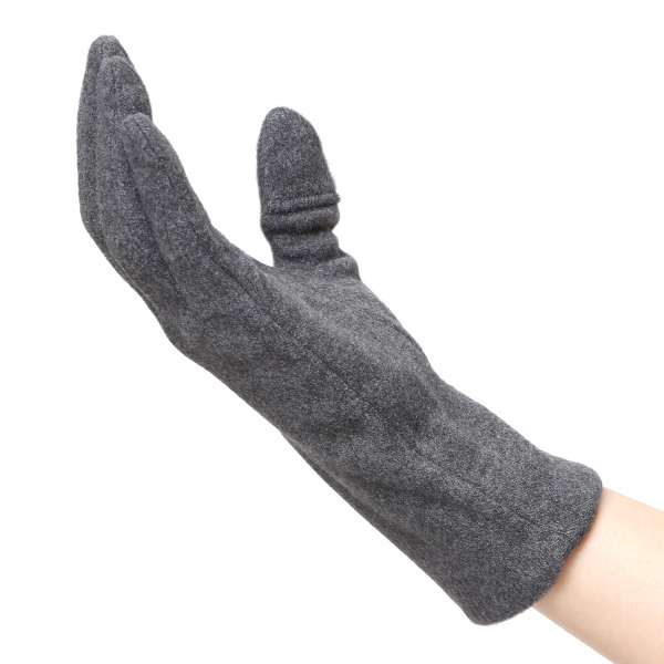  ナイト手袋 おやすみ 手袋 ハンドケア レディース 保湿 潤い 睡眠 就寝 手袋 保温 発熱 やわらかい グレー グレイ 灰色 手荒れ 暖かい 女性 プレゼント ギフト 母の日 妻 彼女 抗菌 グローブ スマホ対応 クロダ(KURODA)