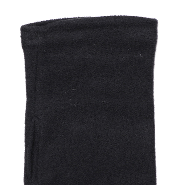 手袋 リストウォーマー 指なし レディース メンズ ハンドウォーマー 日本製 やわらか 手袋 スマホ 薄手 ブラック 黒 黒色 無地 保温 抗菌 防寒 リストバンド 温活 短め プレゼント ギフト ユニセックス グローブ クロダ(KURODA)