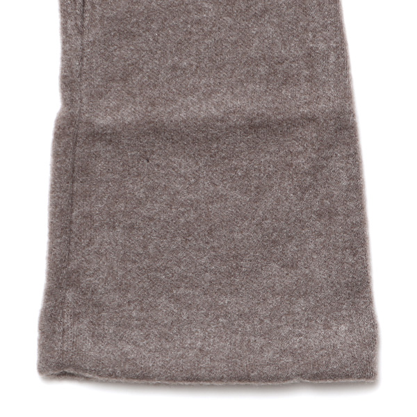 手袋 リストウォーマー 指なし レディース メンズ ハンドウォーマー 日本製 やわらか 手袋 スマホ 薄手 ブラウン 茶 茶色 無地 保温 抗菌 防寒 リストバンド 温活 短め プレゼント ギフト ユニセックス グローブ クロダ(KURODA)