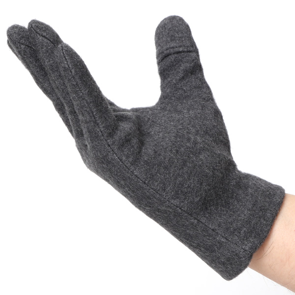  ナイト手袋 おやすみ 手袋 ハンドケア メンズ 保湿 潤い 睡眠 就寝 手袋 保温 発熱 やわらかい 暖かい グレー グレイ 灰色 手荒れ 手袋 男性 プレゼント ギフト 父の日 夫 彼氏 抗菌 グローブ スマホ対応 クロダ(KURODA)