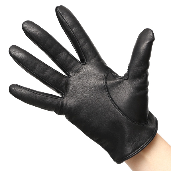 手袋 レディース 本革 カシミヤ裏地 ショート丈 防寒 革手袋 日本製 ブランド ブラック 黒 黒色 30代 40代 50代 女性 通勤 ビジネス プレゼント 化粧箱付き おしゃれ 高級 KURODA(クロダ)