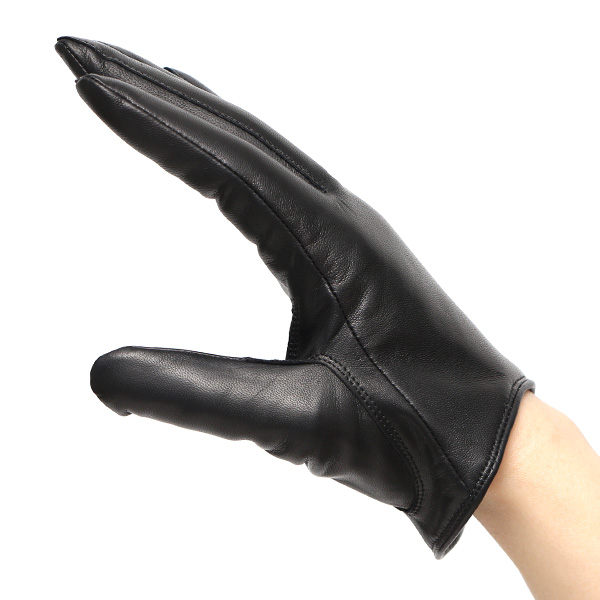 手袋 レディース 本革 カシミヤ裏地 ショート丈 防寒 革手袋 日本製 ブランド ブラック 黒 黒色 30代 40代 50代 女性 通勤 ビジネス プレゼント 化粧箱付き おしゃれ 高級 KURODA(クロダ)