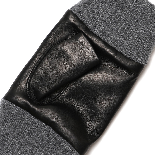  手袋 メンズ 本革 カシミヤ裏地 フィンガーレス 防寒 革手袋 日本製 ブランド ブラック 黒 黒色 スマホ タッチパネル 操作可能 男性 通勤 ビジネス プレゼント 化粧箱付き おしゃれ 高級 KURODA(クロダ)