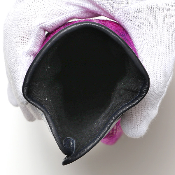  ハリスツイード 日本製 革手袋 レディース スマホ対応 化粧箱付き ブランド 防寒 本革 手袋 ピンク 桃色 チクチクしない 暖かい タッチパネル 操作可能 プレゼント ギフト かわいい 女性 ビジネス 仕事 クリスマス KURODA(クロダ)