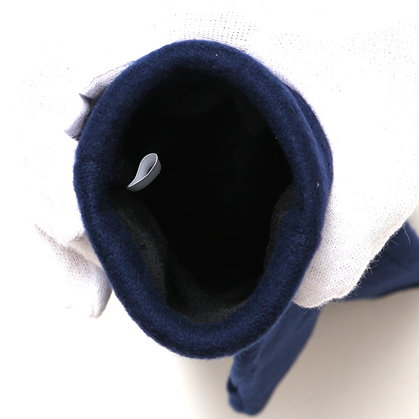  KURODA(クロダ) おさんぽねこ レディース 手袋 スマホ操作可能 ブルー ネイビー 青色 暖かい 裏起毛 防寒 猫 動物 アニマル キャラクター 刺繍 かわいい 暖かい 裏起毛 日本企画 ブランド タッチパネル スマートフォン