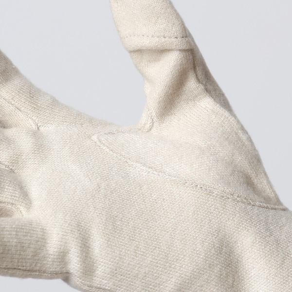  KURODA(クロダ) おひるねねこ レディース 手袋 スマホ操作可能 ベージュ 肌色 暖かい 裏起毛 防寒 猫 動物 アニマル キャラクター 刺繍 かわいい 暖かい 裏起毛 日本企画 ブランド タッチパネル スマートフォン