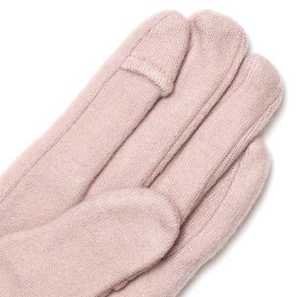 KURODA(クロダ) おひるねねこ レディース 手袋 スマホ操作可能 ピンク 桃色 暖かい 裏起毛 防寒 猫 動物 アニマル キャラクター 刺繍 かわいい 暖かい 裏起毛 日本企画 ブランド タッチパネル スマートフォン