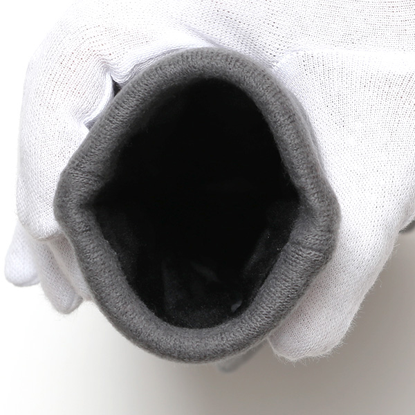 KURODA(クロダ) パンダ刺繍 レディース 手袋 スマホ操作可能 グレー グレイ 灰色 暖かい 裏起毛 防寒 動物 アニマル キャラクター かわいい 暖かい 裏起毛 日本企画 ブランド タッチパネル スマートフォン